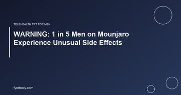WARNING: 1 in 5 Men on Mounjaro Experience Unusual Side Effects