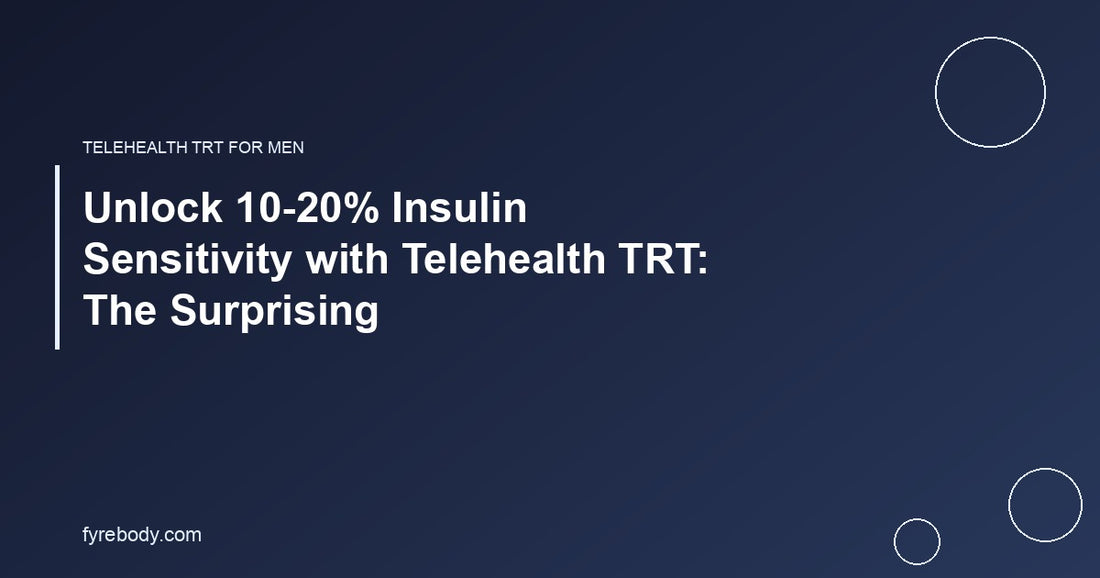 Unlock 10-20% Insulin Sensitivity with Telehealth TRT: The Surprising