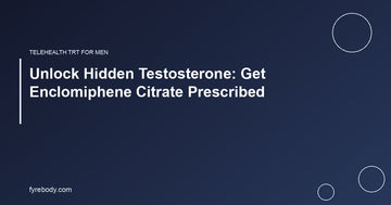 Unlock Hidden Testosterone: Get Enclomiphene Citrate Prescribed