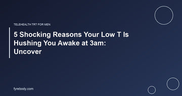 5 Shocking Reasons Your Low T Is Hushing You Awake at 3am: Uncover