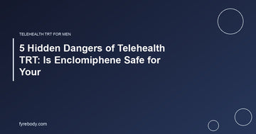 5 Hidden Dangers of Telehealth TRT: Is Enclomiphene Safe for Your