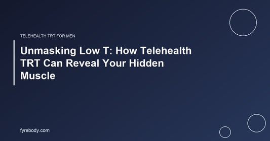 Unmasking Low T: How Telehealth TRT Can Reveal Your Hidden Muscle